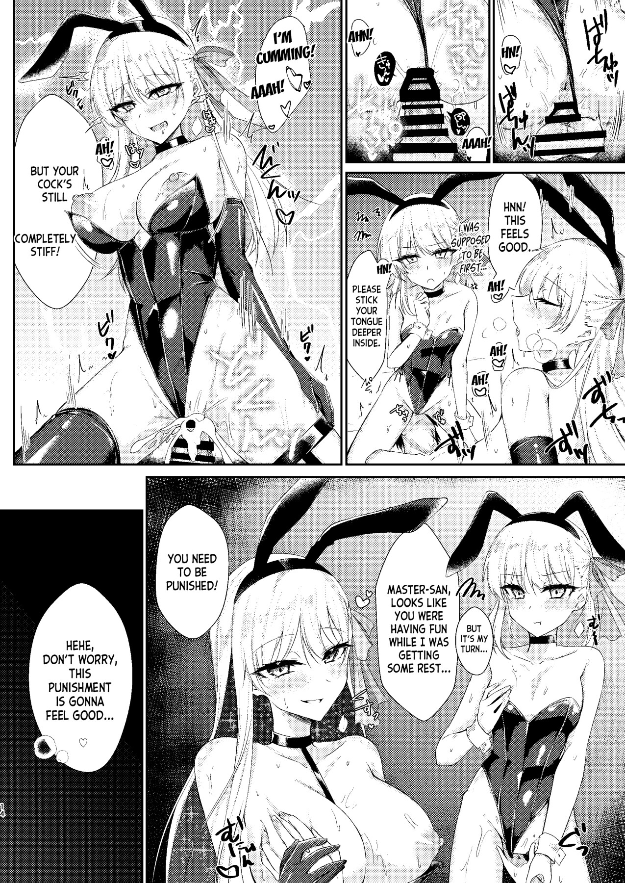 Hentai Manga Comic-Let's Have Sex With You Dressed As a Bunny Today Kama-chan-Read-13